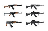 AK47 Kalashnikov Tactical Gun Series