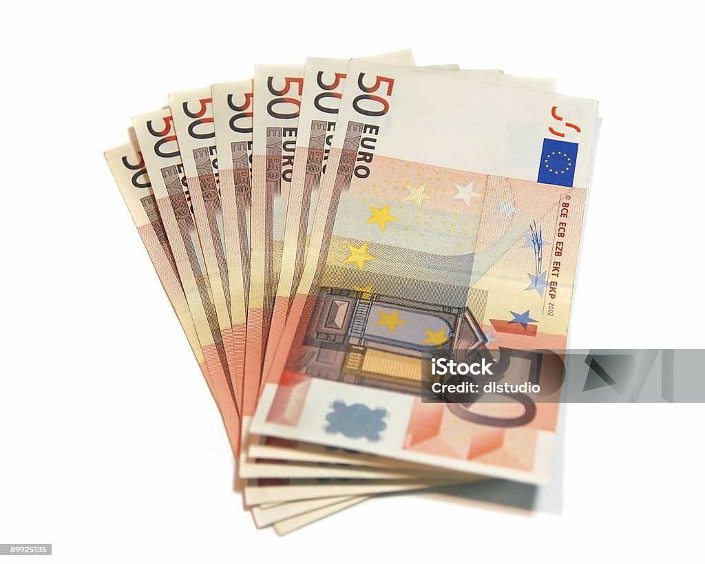 Euro bank notes  Money Roll Stock Photo