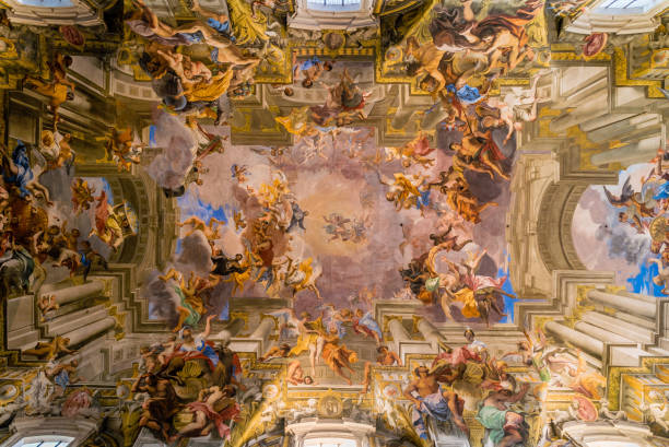 istock Sant Ignazio Church painted ceilings 899252290