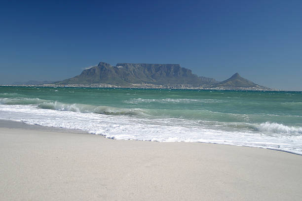 table mountain, Cidade do Cabo - foto de acervo