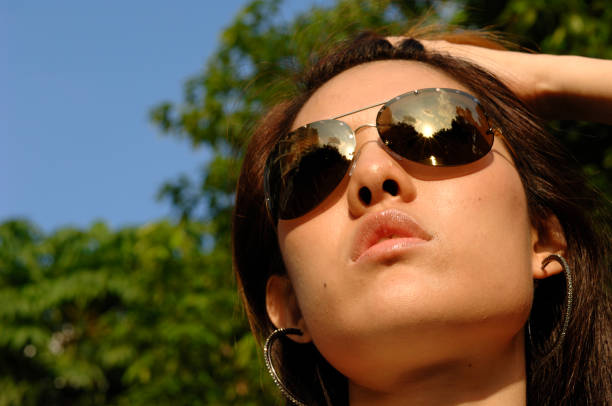 Singaporean beauty with fancy sunglasses