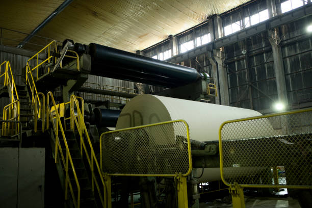 istock Paper mill factory 899259398