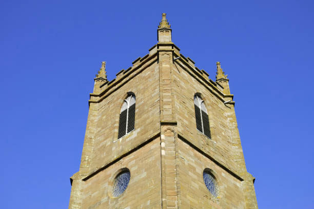 hanbury chiesa worcestershire - hanbury foto e immagini stock