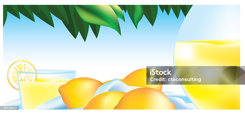 Deliciosos Limonada - Ilustración de stock de Vitamina C libre de derechos