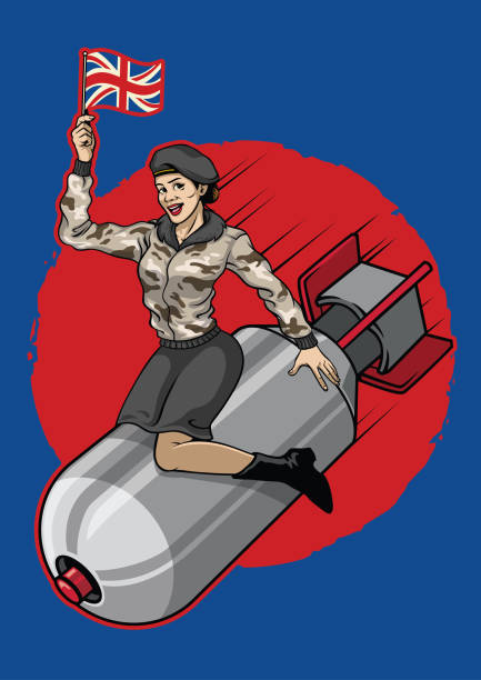 Pin Up Rabbit Girl Riding A Bomb 50+ Bomber Pin Up Girls Stock Photos, Pictures & Royalty-Free Images ...