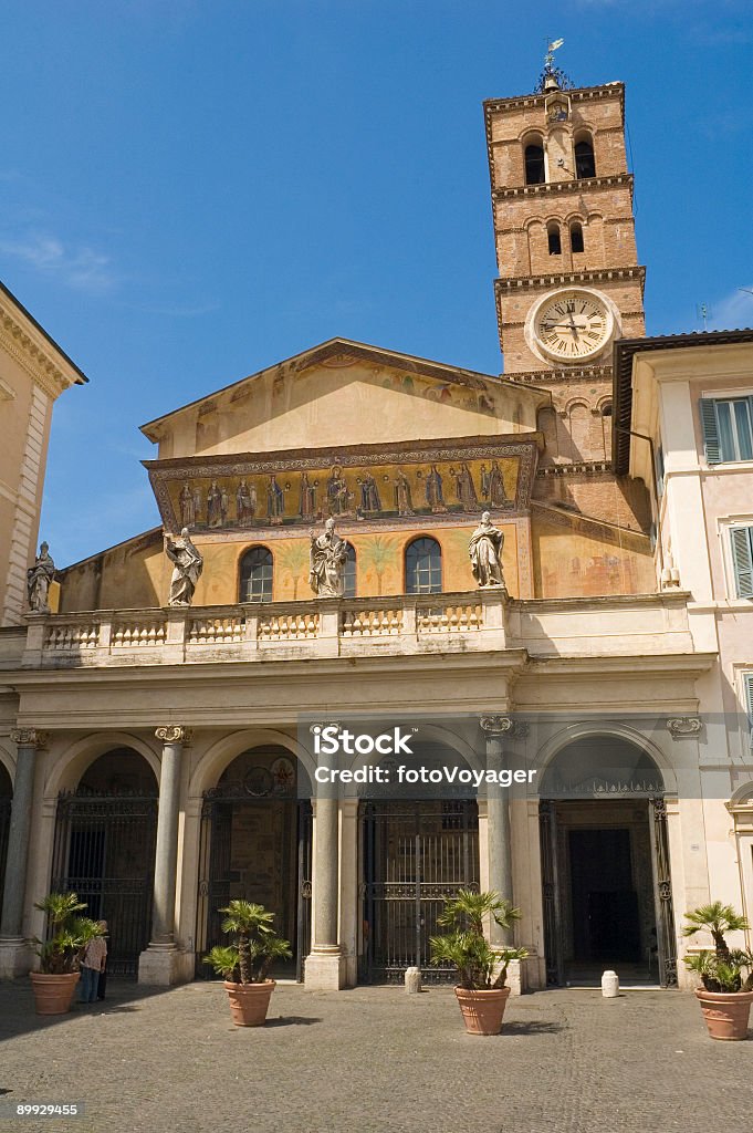 Санта-Мария in Trastevere, Рим - Стоковые фото Санта-Мария - Рим роялти-фри