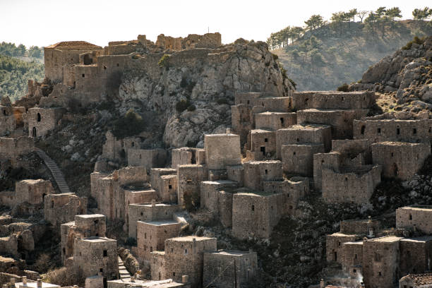 découvrir la grèce - chios island photos et images de collection