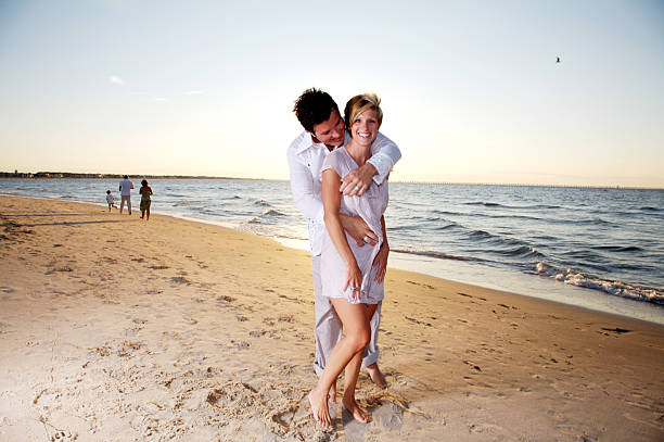 istock beach wedding summer blended family 89929548