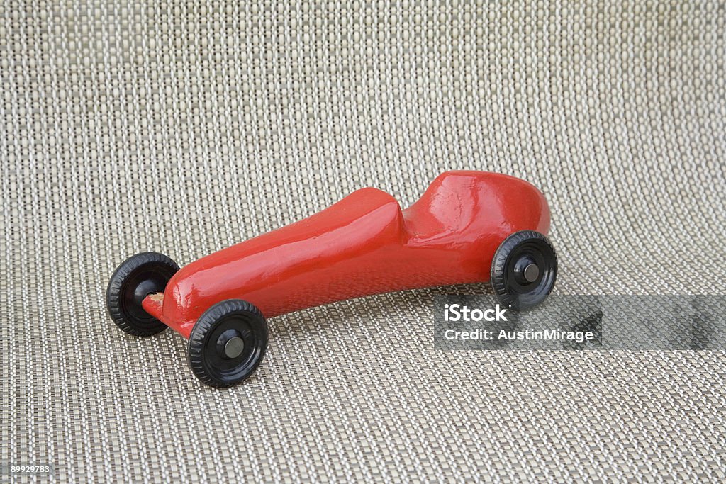 Rot Toy Racer - Lizenzfrei Auto Stock-Foto
