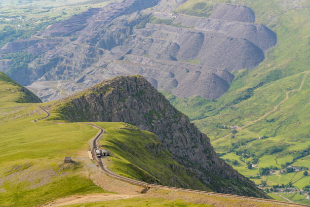 istock Walking down from Mount Snowdon on the Llanberis Path, Snowdonia, Wales, UK 899300166