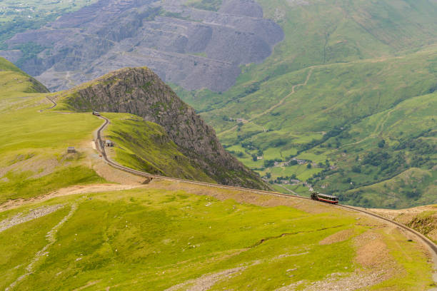 istock Walking down from Mount Snowdon on the Llanberis Path, Snowdonia, Wales, UK 899300180