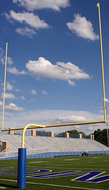 istock Football Goalpost 89930406