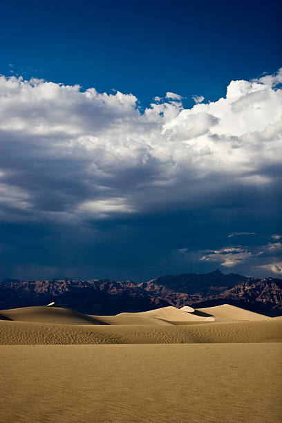 Beautiful dunes in Death Valley stock photo