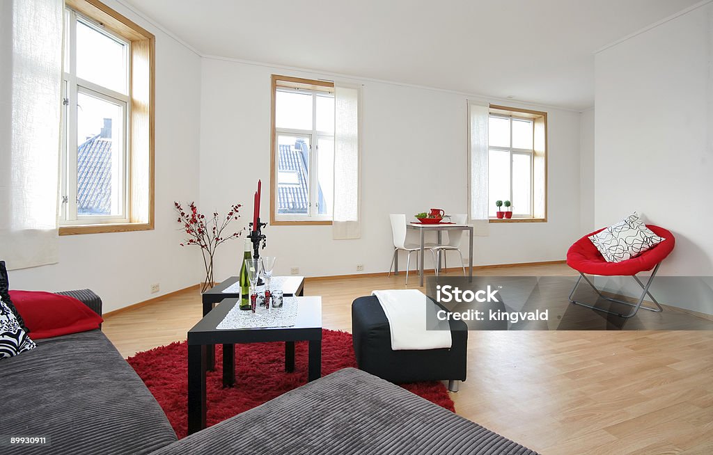 Sala de estar - Foto de stock de Apartamento royalty-free