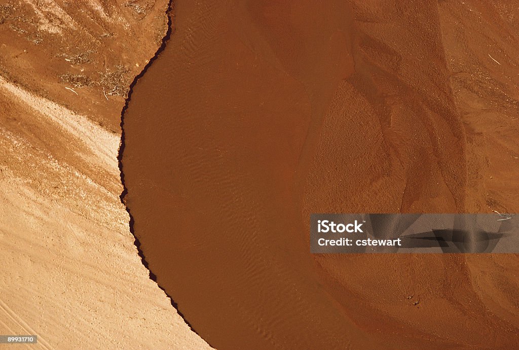 River Bed, Canyon de Chelly, Arizona  Abstract Stock Photo