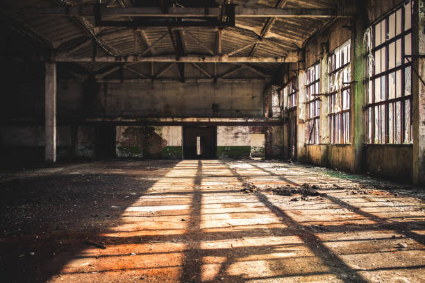 istock Old Rusty Grunge Factory 899322176
