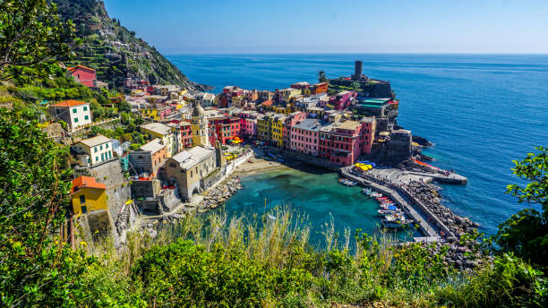 istock Vernazza, Cinque Terre from a hill 899322260