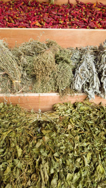 istock dried herbs for medicine or spice 899324854