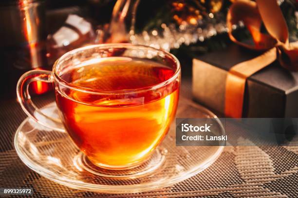 Christmas Presents Stock Photo - Download Image Now - Black Tea, Christmas, Home Decor