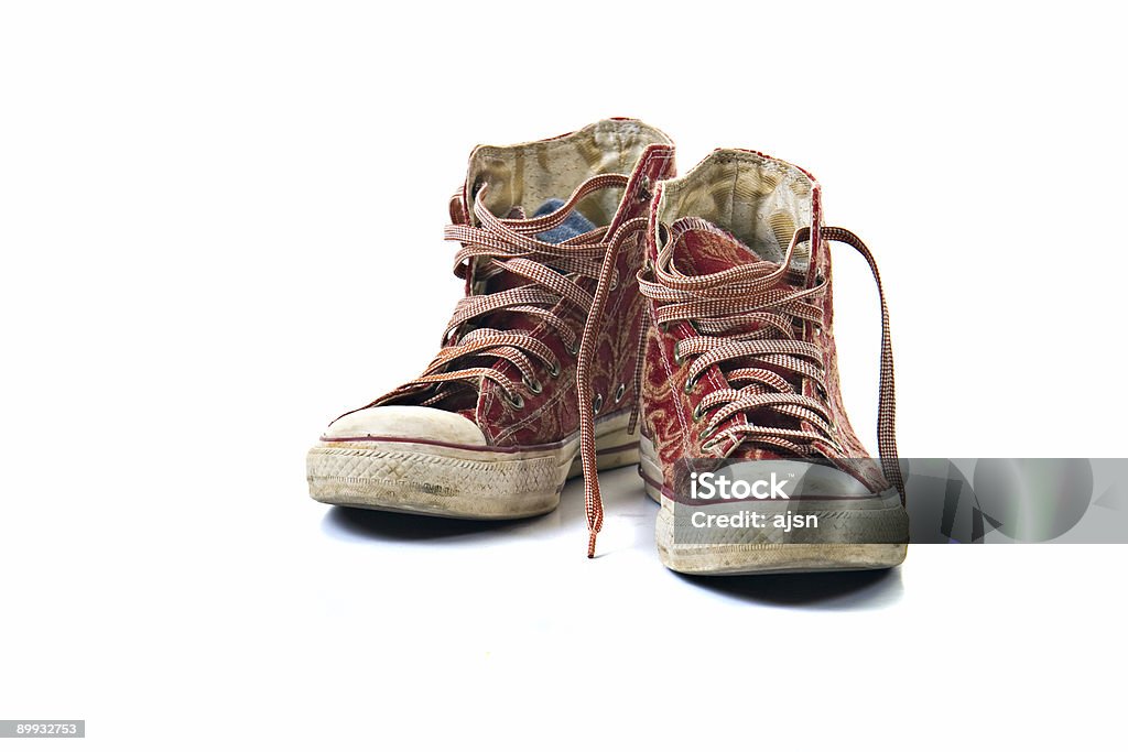 Old sapatos - Royalty-free Acabado Foto de stock