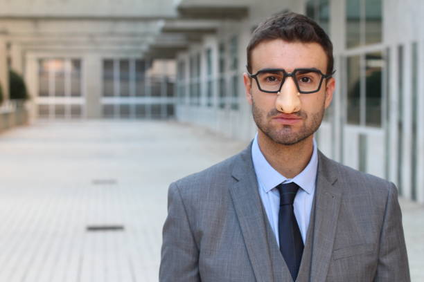 istock Spy wearing a funny disguise 899330172