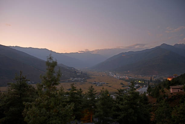 istock Paro, Bhutan at sunset = HDR 89933369