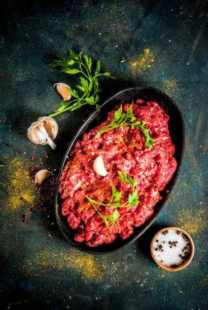 Raw minced meat