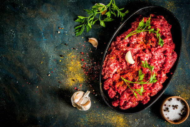 Raw minced meat