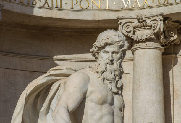 istock Statue of Neptune (Trevi Fountain, Rome, Italy) 899335660