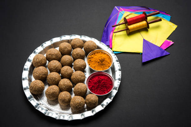 istock happy Makar Sankranti Festival greeting card 899342538