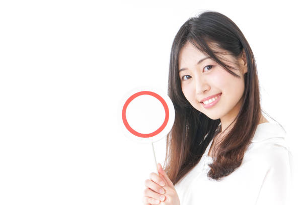 istock Young woman having ok sign 899351392