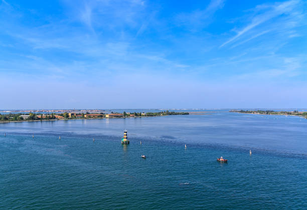 istock Beacons in Channel Approach to Venice 899355544