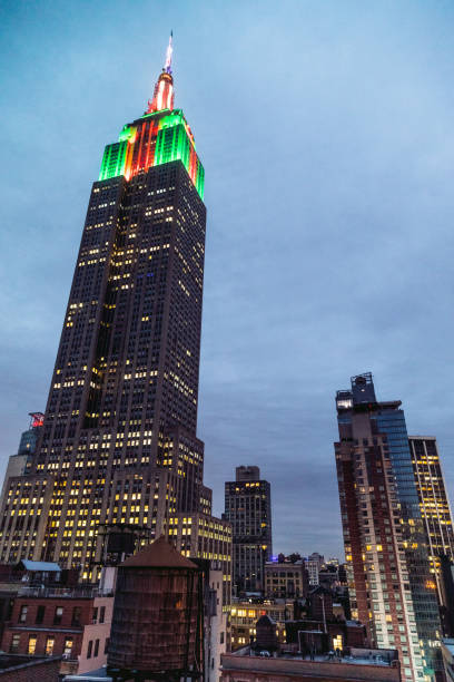 istock It's Christmas! The Empire State Building illuminated for holidays 899360476
