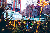 New York Christmas Market in Union Square