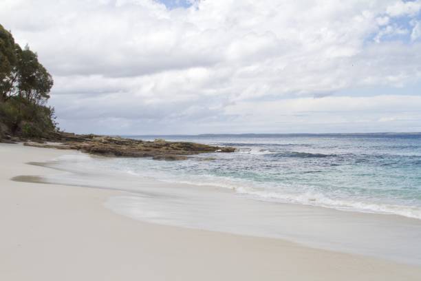 istock White sandy beach , Greenfield, Jervis bay,  Australia 899372404