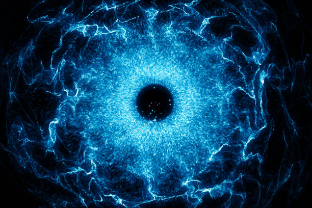 istock The blue flame special background, the shape of the burning 899372468
