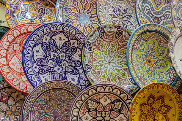 istock colorful plates in store in morocco 899373046