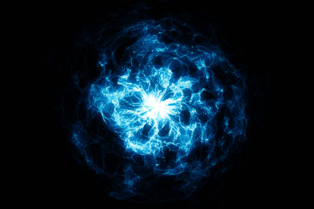 istock The blue flame special background, the shape of the burning 899373340