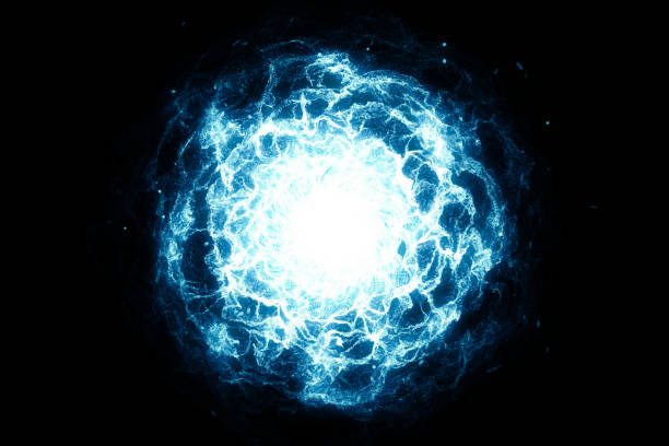 istock The blue flame special background, the shape of the burning 899373496
