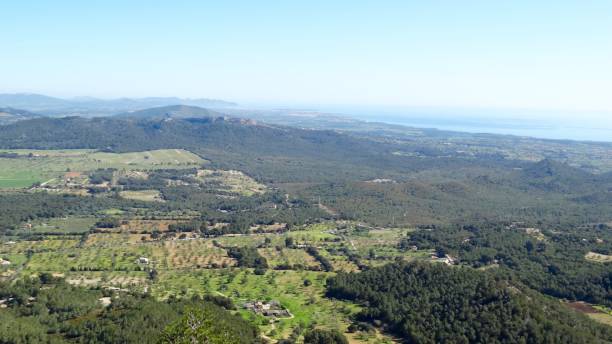 istock Areal view over east Mallorca 899380424