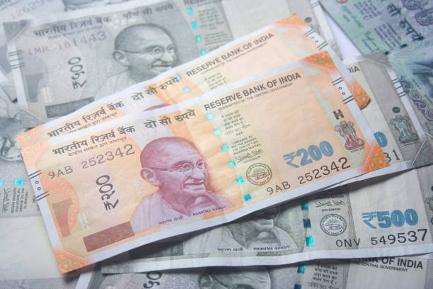 istock india new currency two hundred rupees 899384452