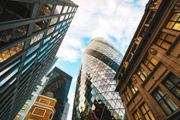 istock Corporate Buildings in London downtown 899385284