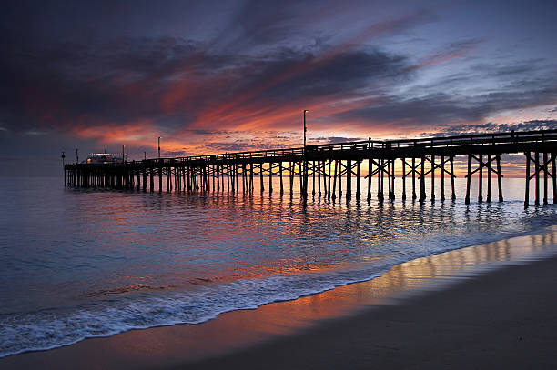 istock Wooden pier at sunset 89938574