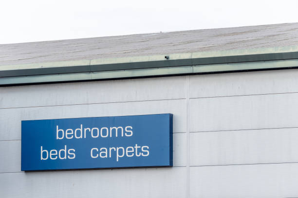 istock Day View of a Bedrooms Bed Carpets sign 899388464