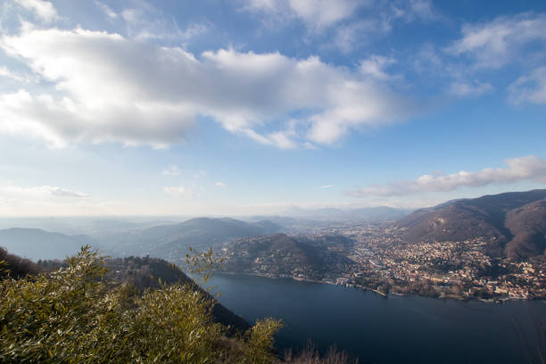 istock View from above of Lake Como. 899388496