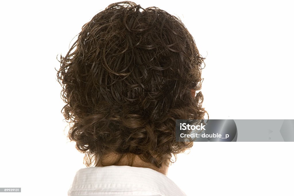 Mann von hinten - Lizenzfrei Braunes Haar Stock-Foto