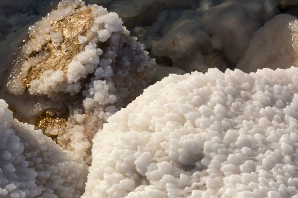 istock Dead Sea salt deposits stones 899392500