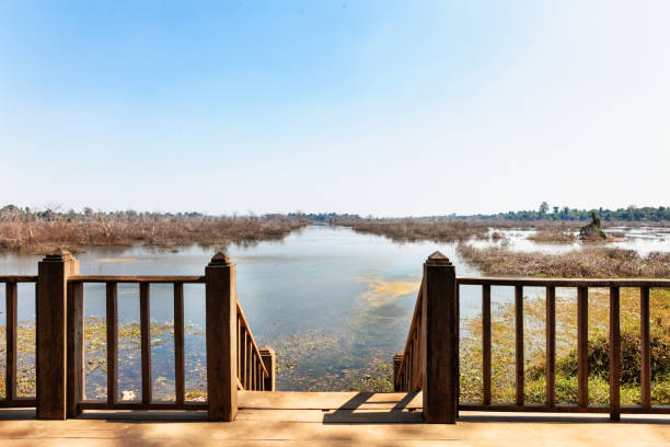 istock neak pean in Cambodia 899394160