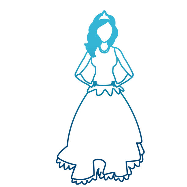 Beautiful Princess Cartoon Stock Illustration - Download Image Now - Adult,  Adults Only, Beauty - iStock
