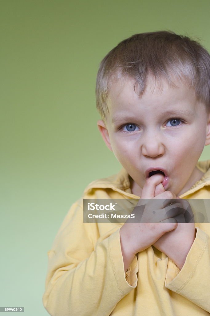 Bored boy Nothing to do Animal Eye Stock Photo